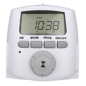Intermatic DTK620K 7-Day Digital Plug-In Timer - INDOOR ONLY